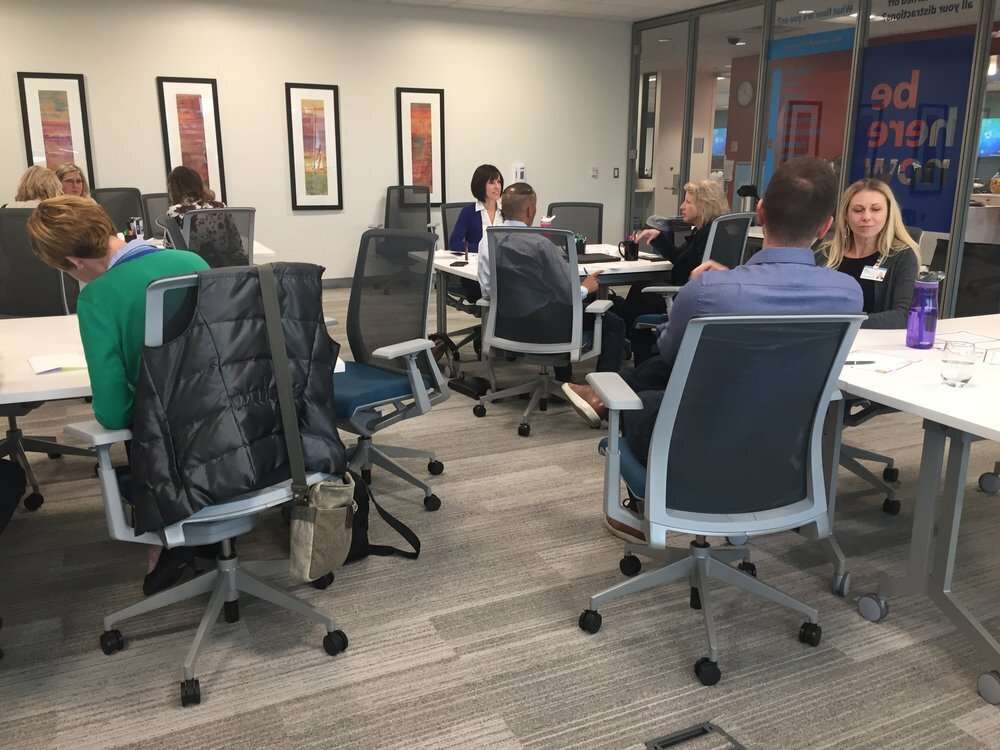 Google Product Managers in a Wolf & Heron storytelling workshop